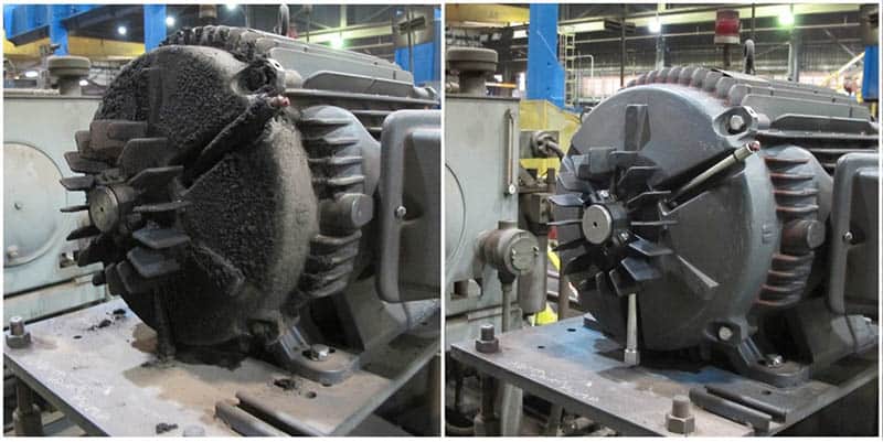 mining dry ice blasting