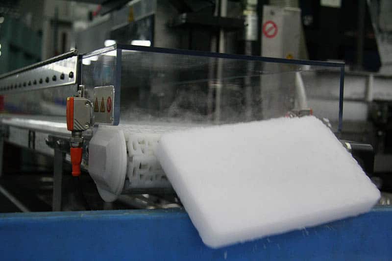 Produkcja Suchego Lodu W Plastrach