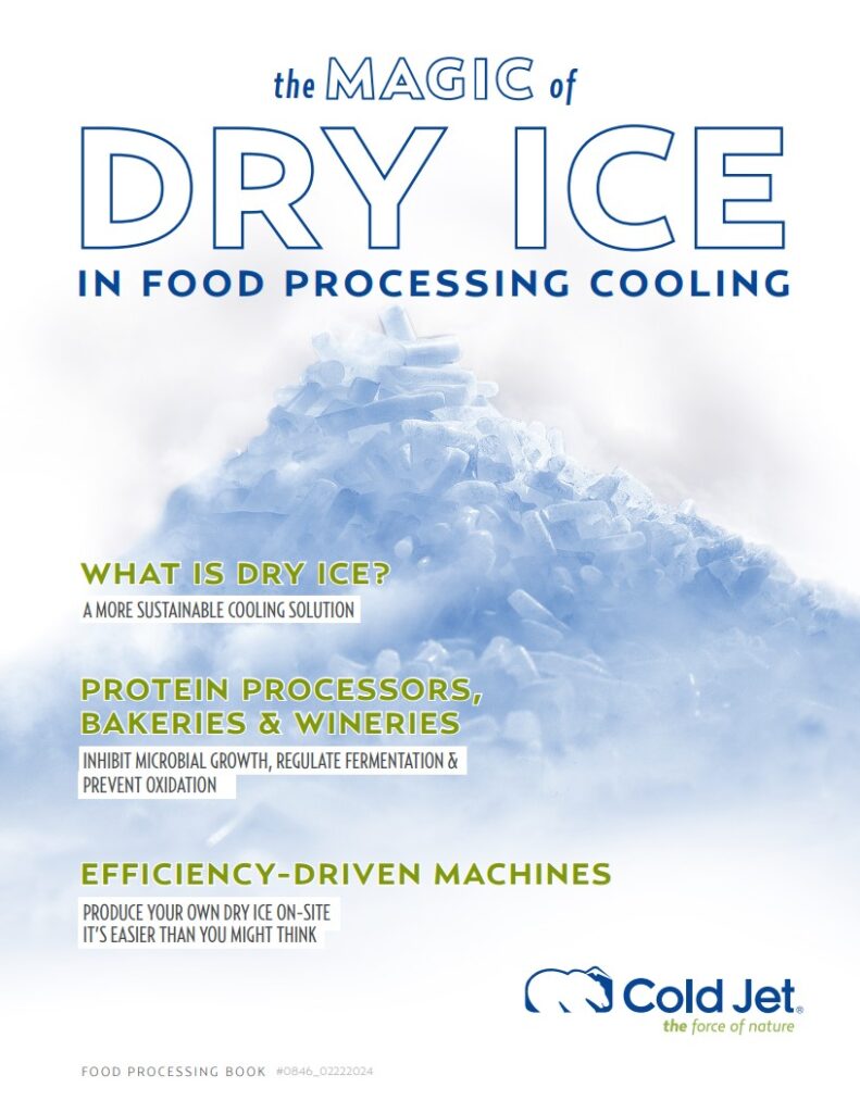 The Magic of Dry Ice in Food Processing Cooling