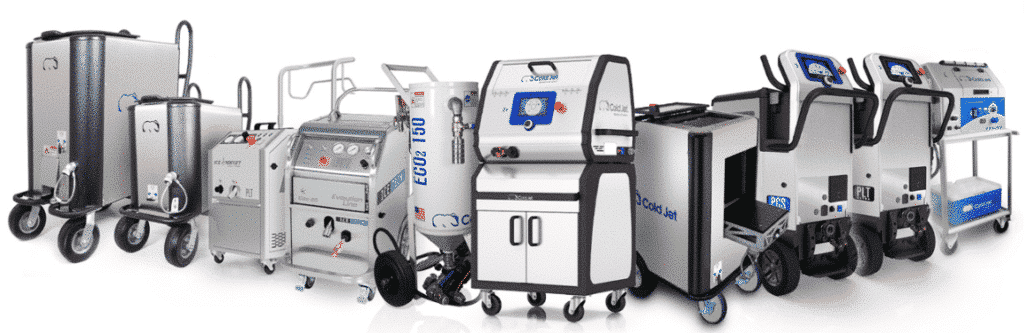 portfolio maszyn Cold Jet